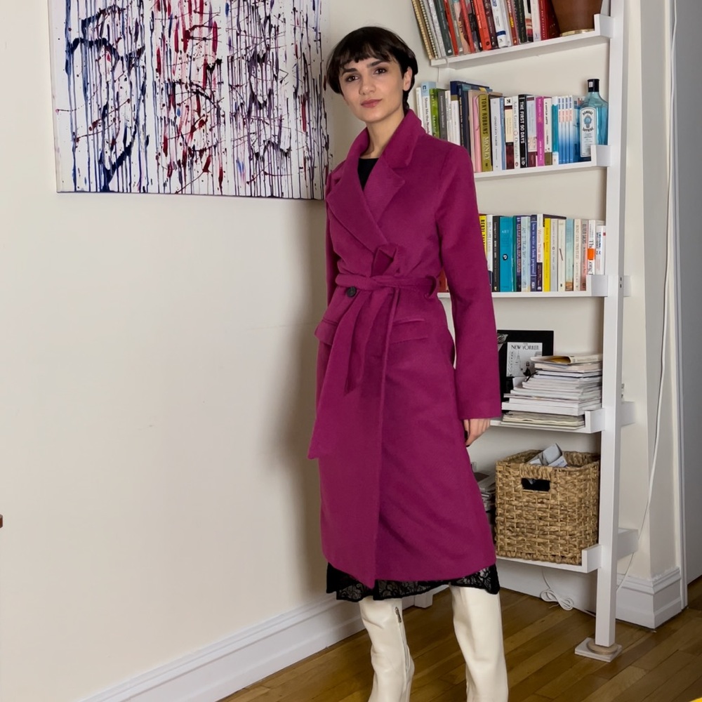 Coat - never worn. I cut tags but is brand new.